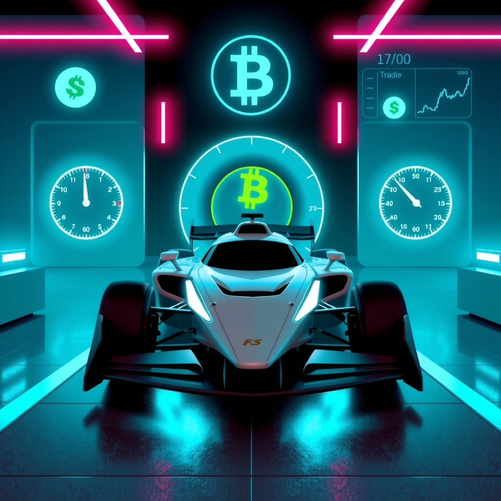 Crypto Race - Juego de carreras con elementos de trading